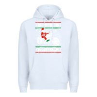 White santa ridin motocycle Premium Hoodie - StudioElite