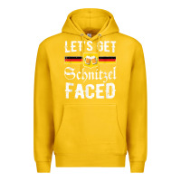 Lemon lets get schnitzel faced men women vintage oktoberfest t shirt Premium Hoodie - StudioElite