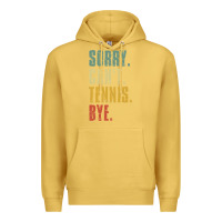 Antique Gold sorry can't tennis bye funny vintage retro tennis player t shirt Premium Hoodie - StudioElite