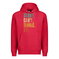 Cardinal sorry can't tennis bye funny vintage retro tennis player t shirt Premium Hoodie - StudioElite