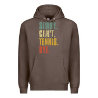 Coffee sorry can't tennis bye funny vintage retro tennis player t shirt Premium Hoodie - StudioElite