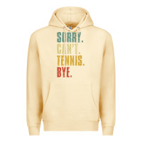 Pina Colada sorry can't tennis bye funny vintage retro tennis player t shirt Premium Hoodie - StudioElite