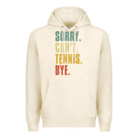 Tofu sorry can't tennis bye funny vintage retro tennis player t shirt Premium Hoodie - StudioElite