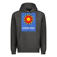 Charcoal Heather The Essential Design-(Catherine-Wheel) Premium Hoodie - StudioElite