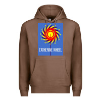 Chestnut The Essential Design-(Catherine-Wheel) Premium Hoodie - StudioElite