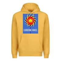 Mustard The Essential Design-(Catherine-Wheel) Premium Hoodie - StudioElite