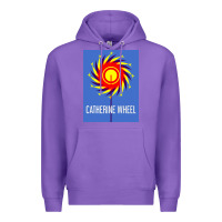 Purple The Essential Design-(Catherine-Wheel) Premium Hoodie - StudioElite
