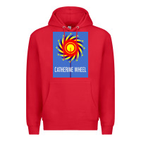 Red The Essential Design-(Catherine-Wheel) Premium Hoodie - StudioElite