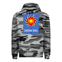 Slate Camo The Essential Design-(Catherine-Wheel) Premium Hoodie - StudioElite