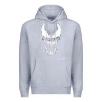 Heather Grey Venom Premium Hoodie - StudioElite