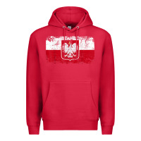 Cardinal poland polska flag vintage  men women kids  poland t shirt Premium Hoodie - StudioElite