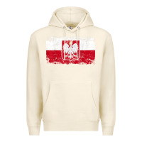Tofu poland polska flag vintage  men women kids  poland t shirt Premium Hoodie - StudioElite