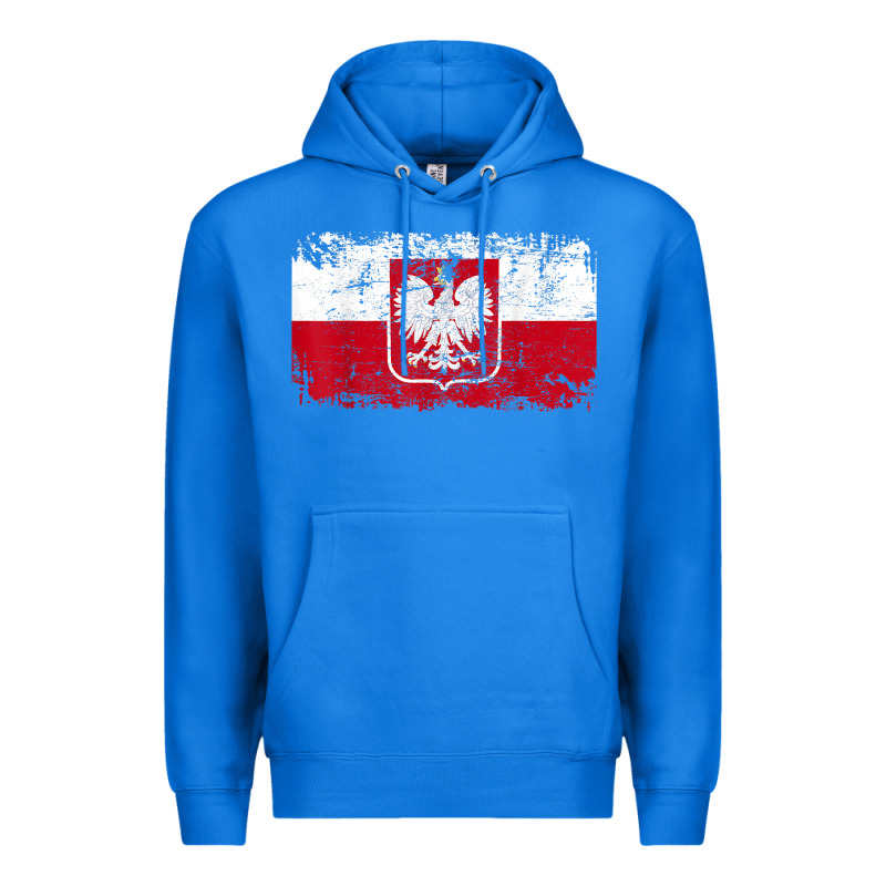 Poland Polska Flag Vintage  Men Women Kids  Poland T Shirt Premium Hoodie by StudioElite | Teevron