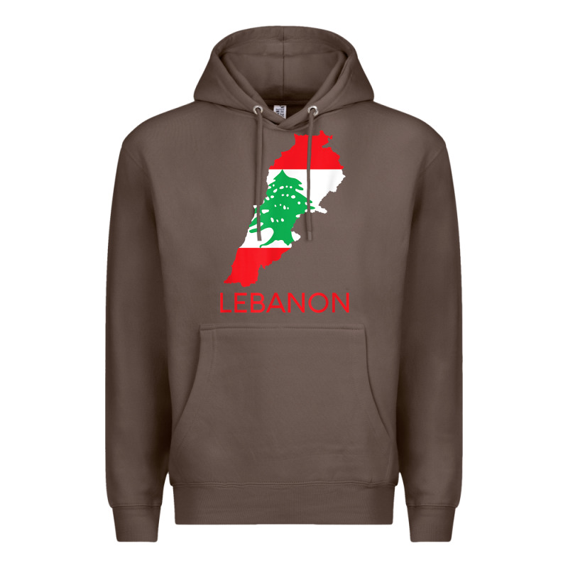 Lebanon Flag Cedar Tree Beirut Lebanese Arabic Arab Islam Premium Hoodie by StudioElite | Teevron
