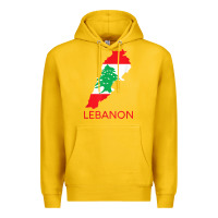 Lemon Lebanon Flag Cedar Tree Beirut Lebanese Arabic Arab Islam Premium Hoodie - StudioElite