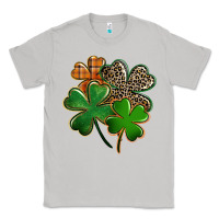 Moon Dust Leopard shamrock St. Patricks Day Classic Tee - FaDigitalArtStudio