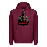 Burgundy Tyrone Biggums Dare 2 Premium Hoodie - StudioElite