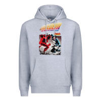 Heather Grey dare devil Premium Hoodie - StudioElite