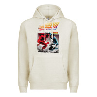 Oatmeal Heather dare devil Premium Hoodie - StudioElite