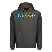 Charcoal Heather jerry's designer bears Premium Hoodie - StudioElite