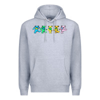 Heather Grey jerry's designer bears Premium Hoodie - StudioElite
