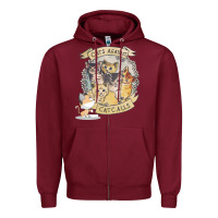 Cats Against Cat Calls Zipper Hoodie | Teevron