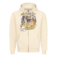 Sandshell Cats Against Cat Calls Zipper Hoodie - Bettercallsaul