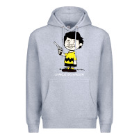 Heather Grey charlie brownson Premium Hoodie - StudioElite