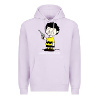 Lilac charlie brownson Premium Hoodie - StudioElite