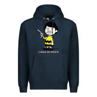 Navy charlie brownson Premium Hoodie - StudioElite
