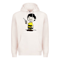 Pale Pink charlie brownson Premium Hoodie - StudioElite