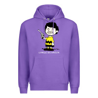 Purple charlie brownson Premium Hoodie - StudioElite