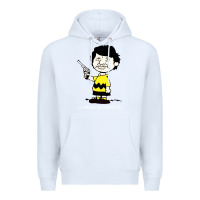 White charlie brownson Premium Hoodie - StudioElite