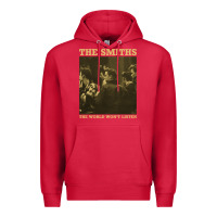 Cardinal the smiths the world won't listen gift men women Premium Hoodie - StudioElite