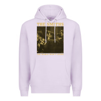 Lilac the smiths the world won't listen gift men women Premium Hoodie - StudioElite