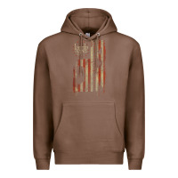 Chestnut lamb of god, pure american metal flag Premium Hoodie - StudioElite