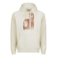 Oatmeal Heather lamb of god, pure american metal flag Premium Hoodie - StudioElite