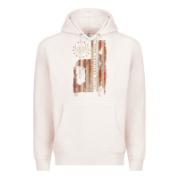 Pale Pink lamb of god, pure american metal flag Premium Hoodie - StudioElite