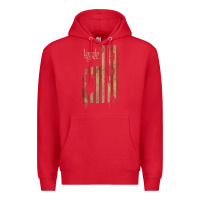 Lamb Of God, Pure American Metal Flag Premium Hoodie | Teevron