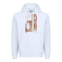 White lamb of god, pure american metal flag Premium Hoodie - StudioElite