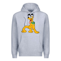 Heather Grey pluto Premium Hoodie - StudioElite