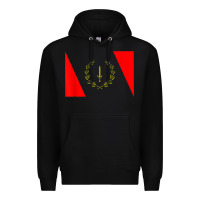 Black african american heritage flag 1967 black history copy Premium Hoodie - StudioElite