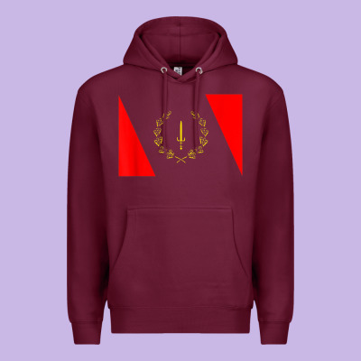 African American Heritage Flag 1967 Black History Copy Premium Hoodie Designed By Studioelite