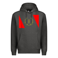 Charcoal Heather african american heritage flag 1967 black history copy Premium Hoodie - StudioElite