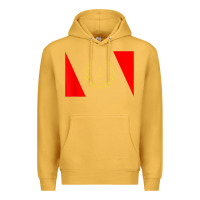 Mustard african american heritage flag 1967 black history copy Premium Hoodie - StudioElite