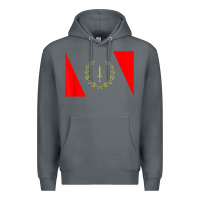 Rock african american heritage flag 1967 black history copy Premium Hoodie - StudioElite