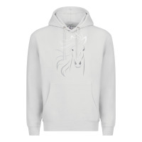 Dove Grey horse lover gifts Premium Hoodie - StudioElite