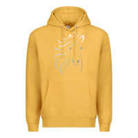 Mustard horse lover gifts Premium Hoodie - StudioElite
