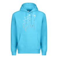 Ocean Blue horse lover gifts Premium Hoodie - StudioElite