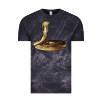 Cloud Black king cobra snake Vintage Tee - LillyAllenDesigns